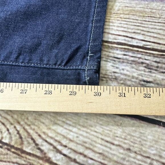 Lane Bryant Jeans‎ Womens 16S Blue Straight High-rise Denim Pants Rocker Worker - Picture 11 of 12
